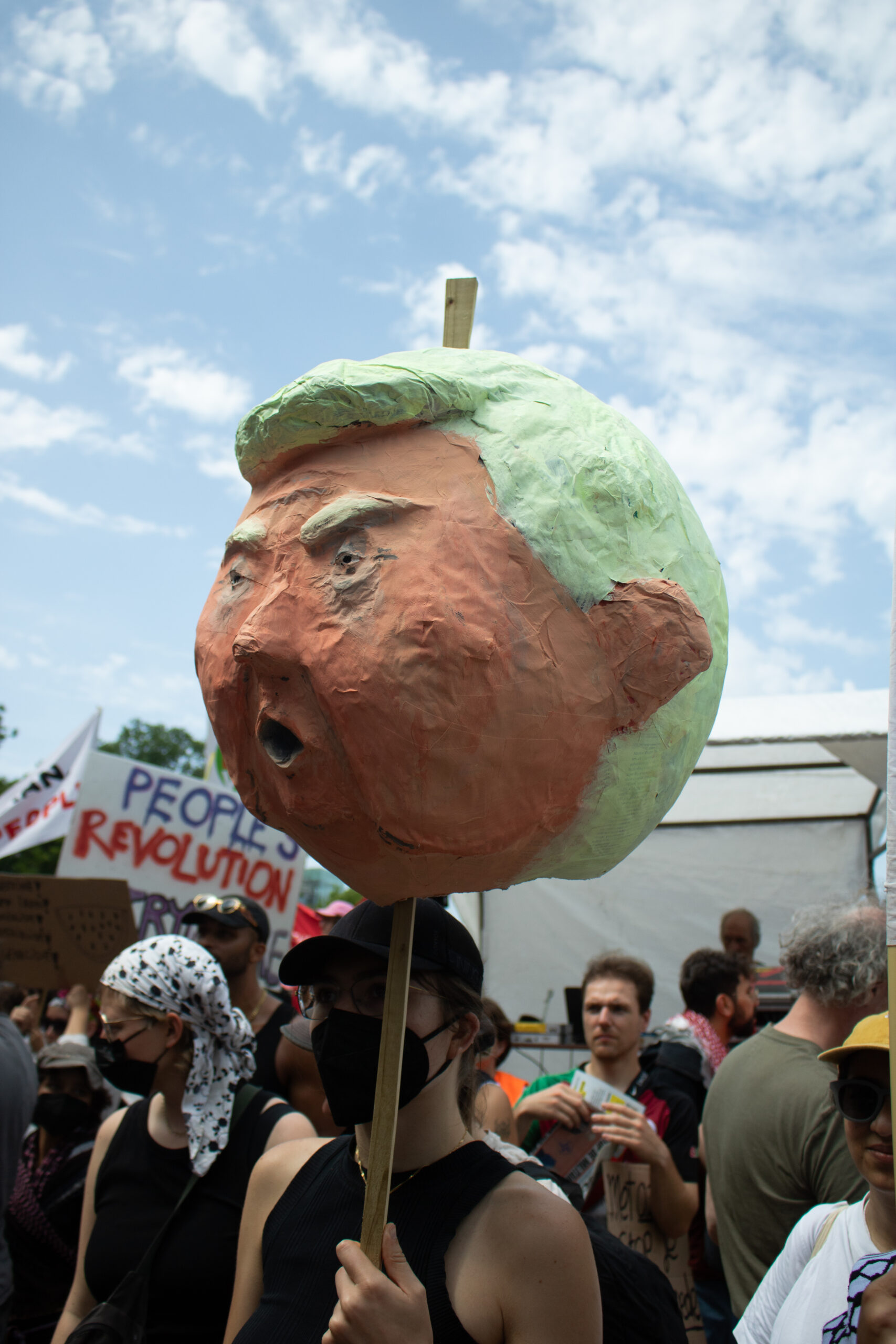 Vredebeweging NAVO protest, 2025. Den Haag.
